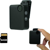 Body Camera 1080P 64GB Mini Wearable Body Cam, Small Size Clip on Pocket POV Camera, Portable Sports Video Recording Camcorder for Work Travel Pet Walking Fishing Security