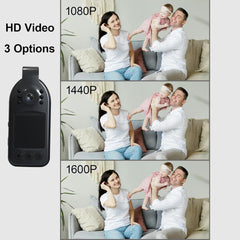 Body Camera Clip Video Cam 1600P HD with Display and 128GB Memory Card, Wide Angle, Night Vision, Compact Body Worn Cameras for Civilians Personal Security Police Law Enforcement