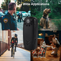 Wearable Video Camera 32GB 1080P 8 Hours Recording Time Body Camera